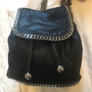 AUTHENTIC Black Stella McCartney Mini Backpack